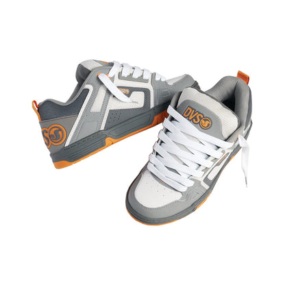 DVS Comanche Shoe Charcoal Grey/Orange Nubuck