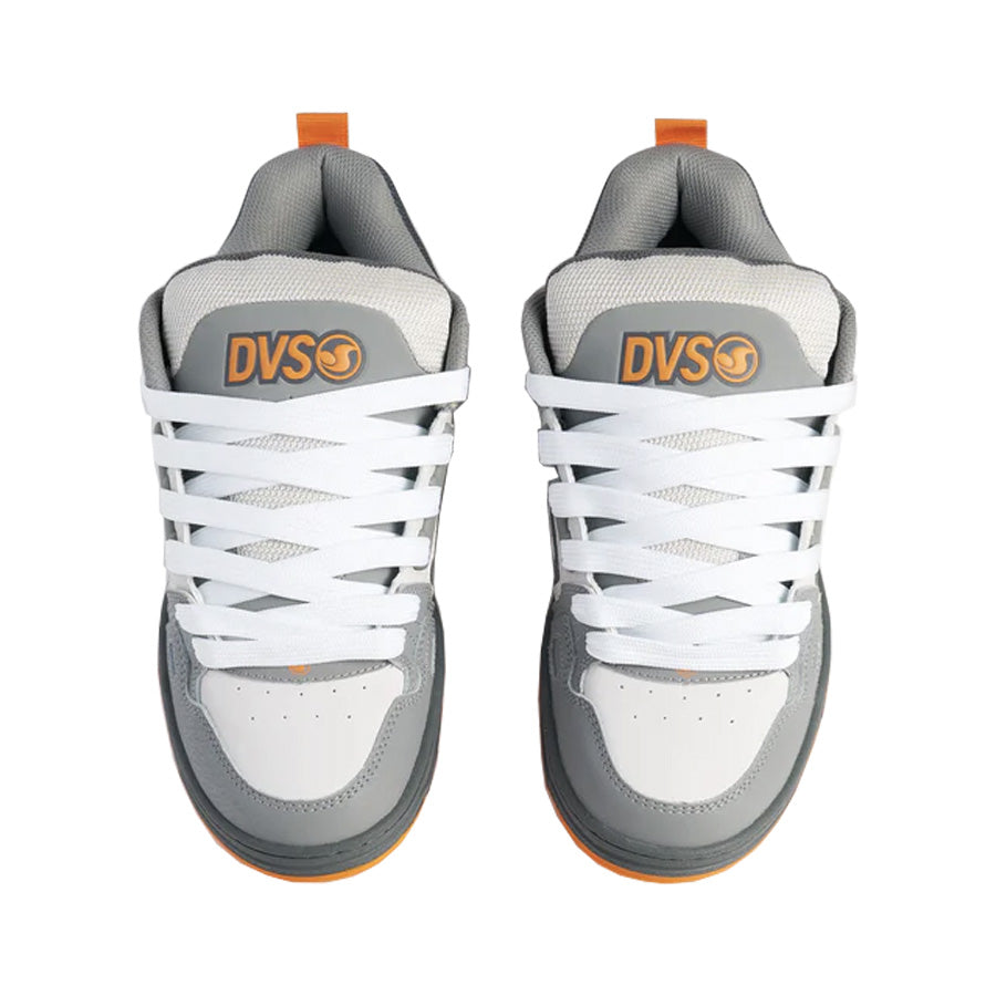 DVS Comanche Shoe Charcoal Grey/Orange Nubuck
