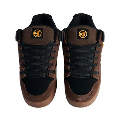 DVS Militia Snow Shoe Brown Black Gum Suede
