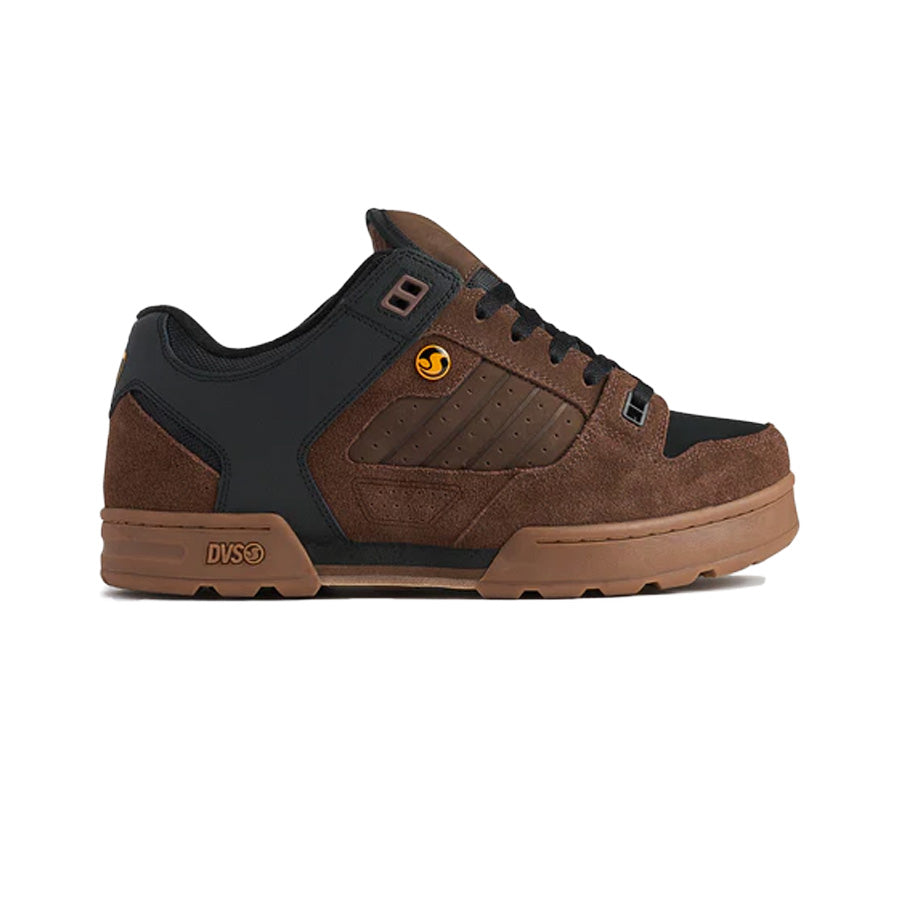 DVS Militia Snow Shoe Brown Black Gum Suede
