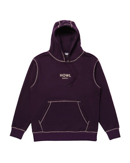 Howl DWR Hoodie Eggplant 2025