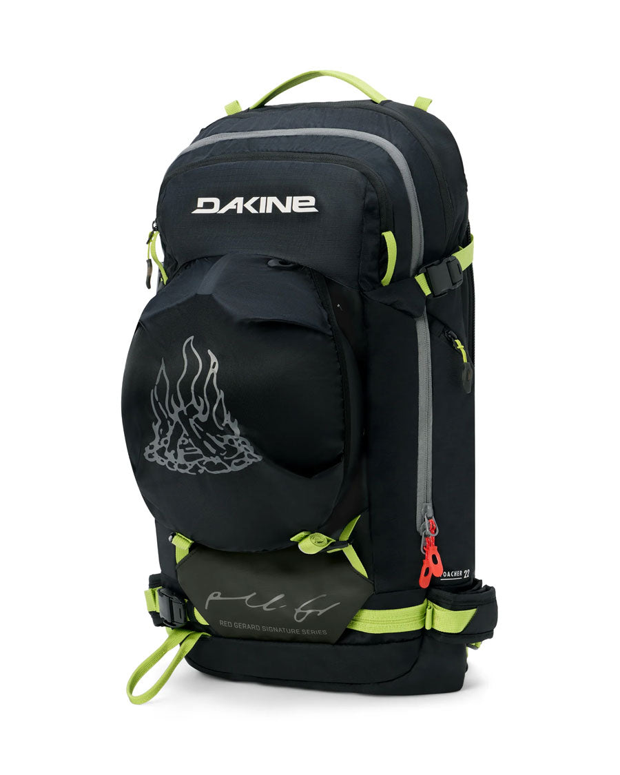 Dakine Team Poacher Backpack 22L Red Gerard Macaw Green 2027