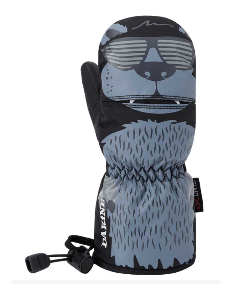 Dakine Toddlers' Scrambler Mitts Black/Flint Stone 2026