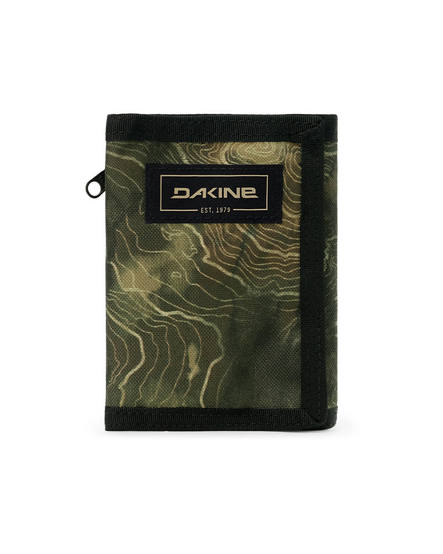 Dakine Vert Rail Wallet Earth Topo