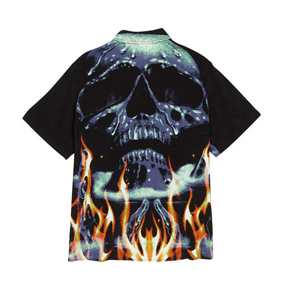 Deathwish Boiling Point Rayon Button Up