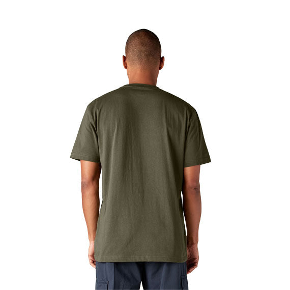 Dickies Heavyweight Short Sleeve Pocket T-Shirt Military Green