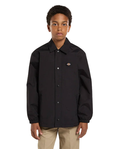 Dickies Kids' Oakport Coach Jacket Black