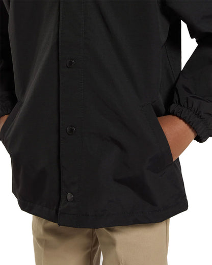 Dickies Kids' Oakport Coach Jacket Black