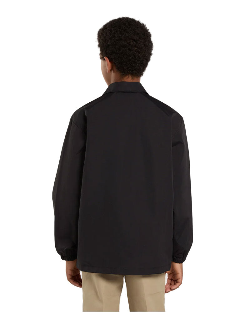 Dickies Kids' Oakport Coach Jacket Black