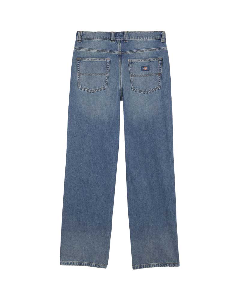 Dickies Thomasville Denim Jeans - Khaki Tinited Blue