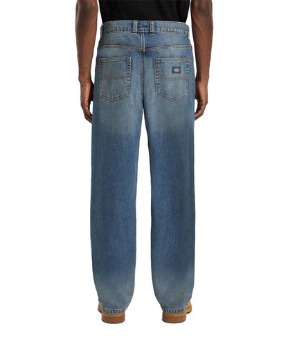 Dickies Thomasville Denim Jeans - Khaki Tinited Blue