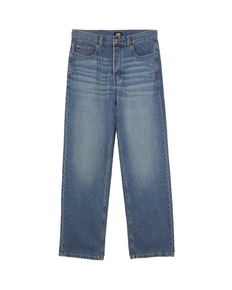 Dickies Thomasville Denim Jeans - Khaki Tinited Blue