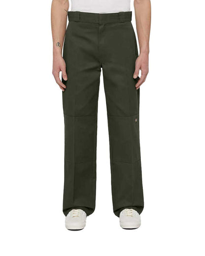 Dickies Twill Double Knee Work Pant Olive Green
