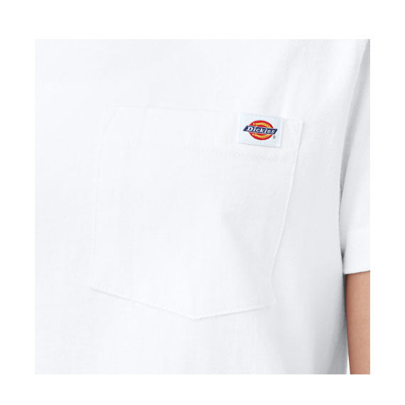 Dickies Women's Heavyweight Pocket T-Shirt White