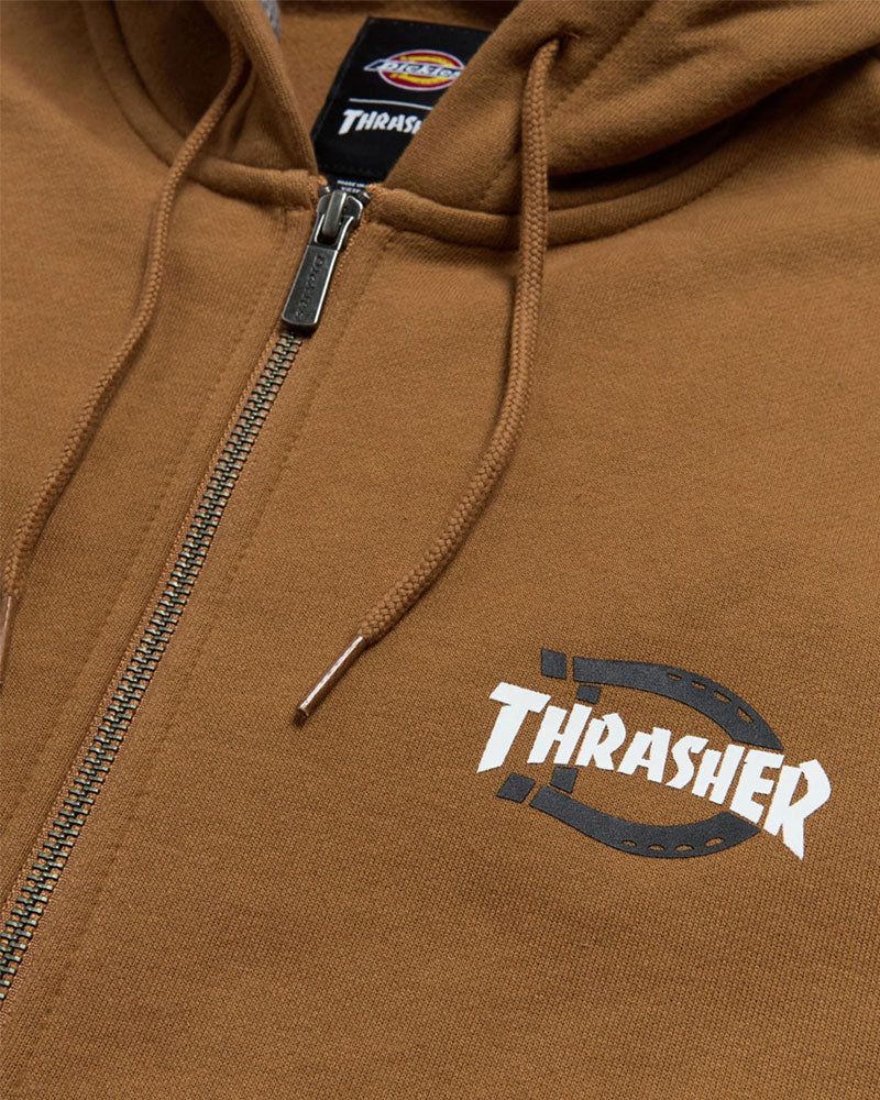 Dickies x Thrasher X Fleece Zip Hoodie 0BD