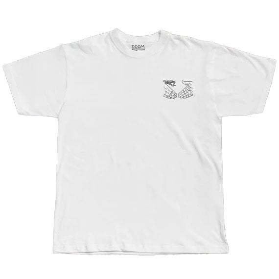 Doomsayers Snake Shake T-Shirt - White