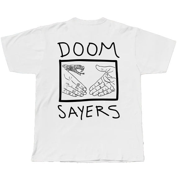 Doomsayers Snake Shake T-Shirt - White