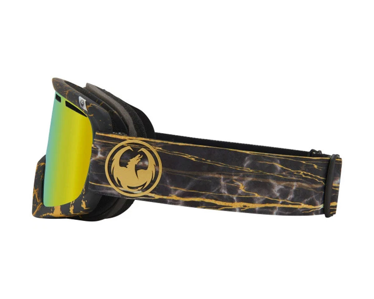 Dragon D1 Otg 2 Goggle Burnout/Lumilens Gold Ion + Bonus Lens 2027