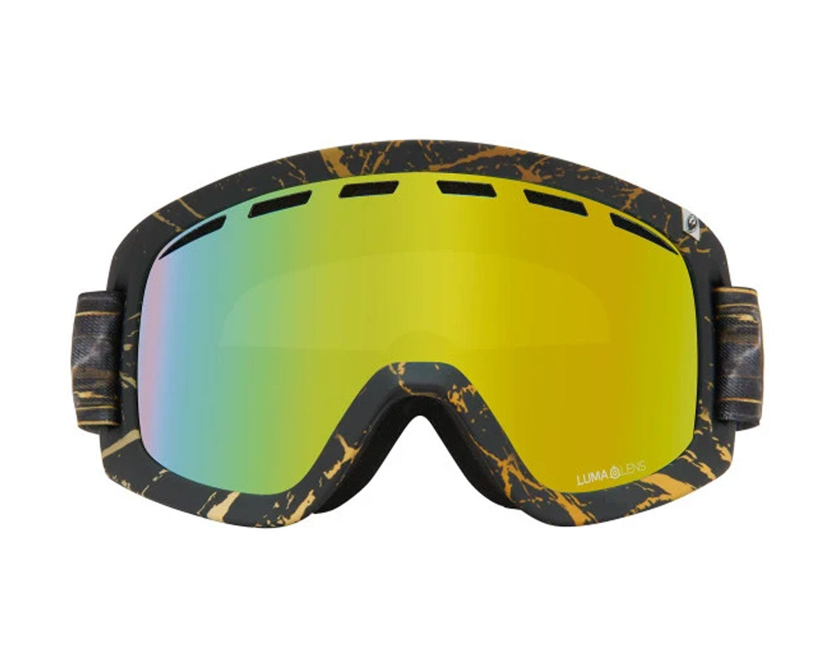 Dragon D1 Otg 2 Goggle Burnout/Lumilens Gold Ion + Bonus Lens 2027