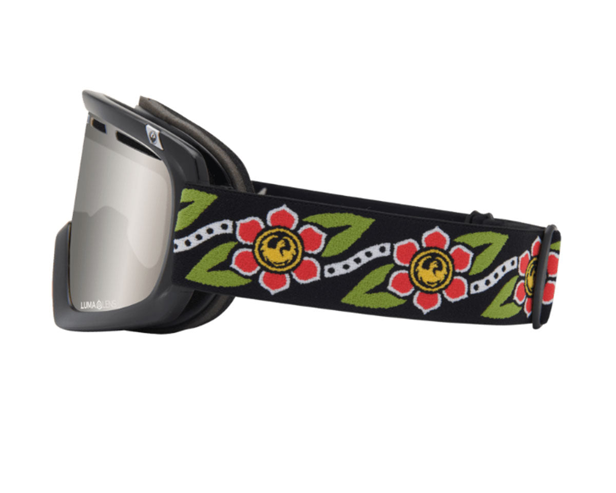 Dragon D1 Otg 2 Goggle Mikkel26/Lumiens Silver Ion + Bonus Lens 2027