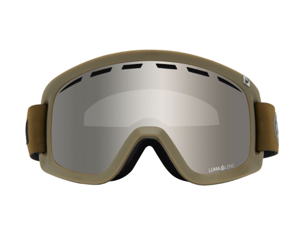 Dragon D1 Otg 2 Goggle Oldskool/Lumilens Silver Ion + Bonus Lens 2027