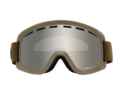Dragon D1 Otg 2 Goggle Oldskool/Lumilens Silver Ion + Bonus Lens 2027