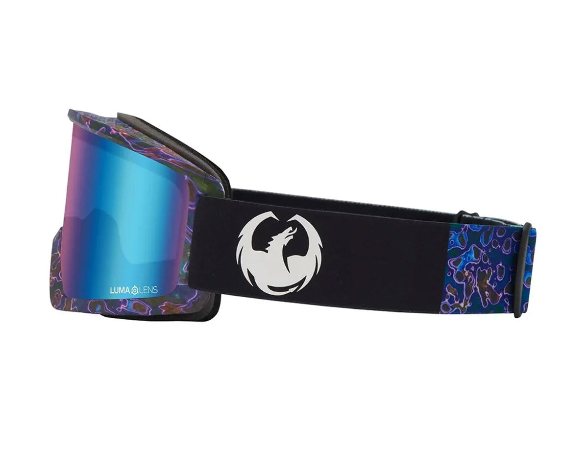 Dragon Dx3 L Otg Goggle Urushi/Lumilens Blue Ion 2027