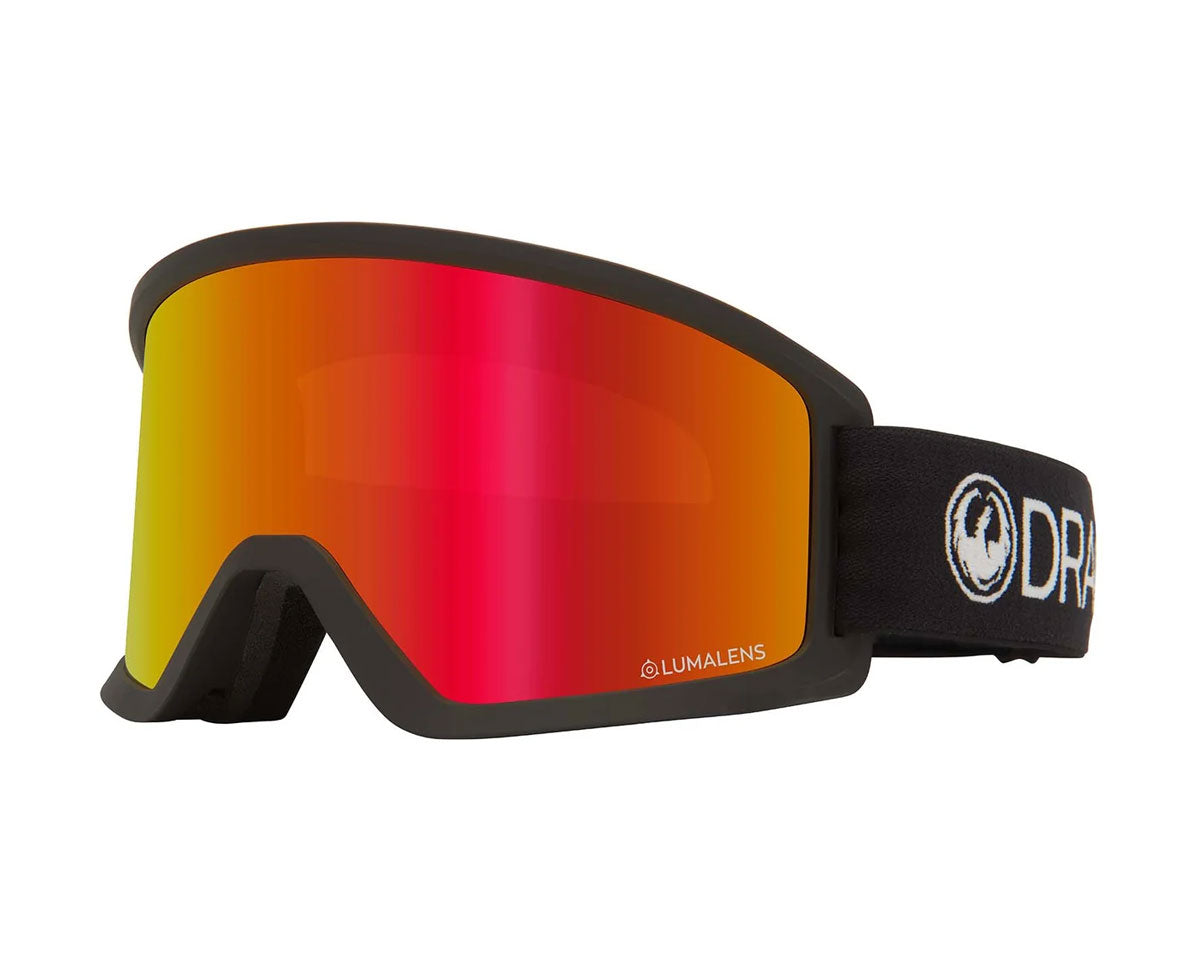 Dragon Dx3 Otg Ion Goggle Black/Lumilens Red Ion 2027