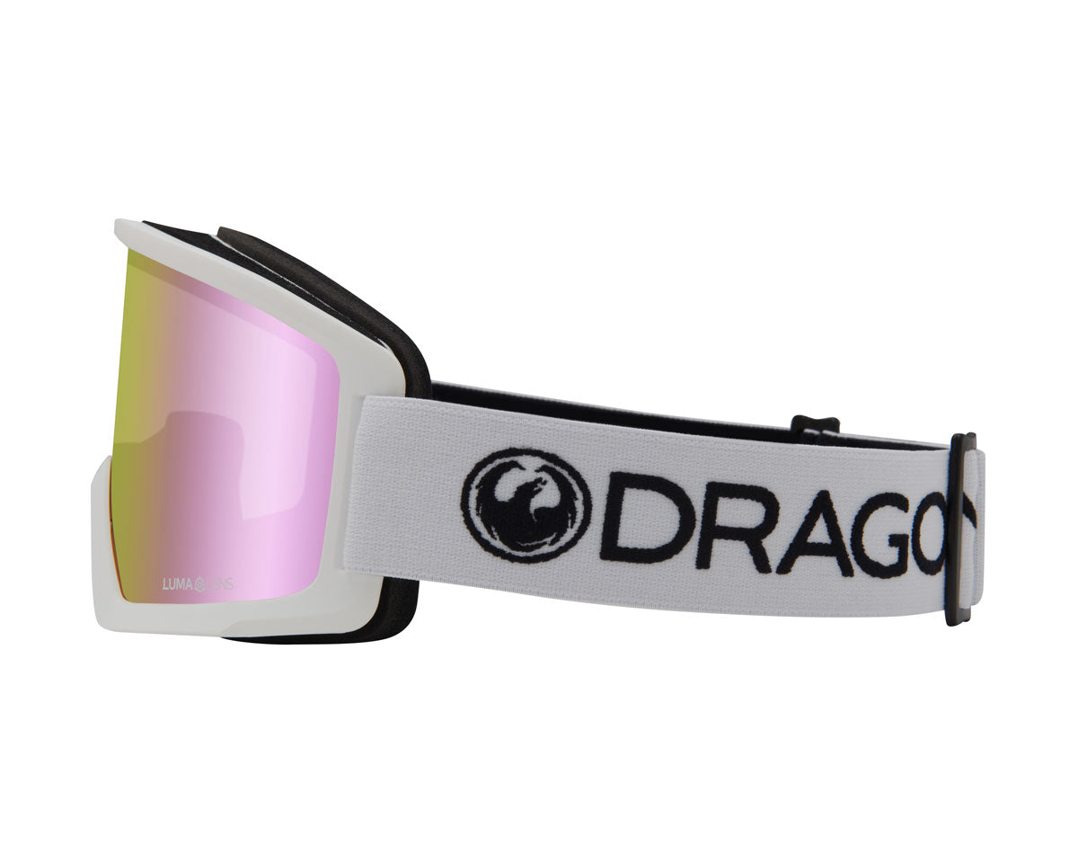 Dragon Dx3 Otg Ion Goggle White/Lumilens Pink Ion 2027