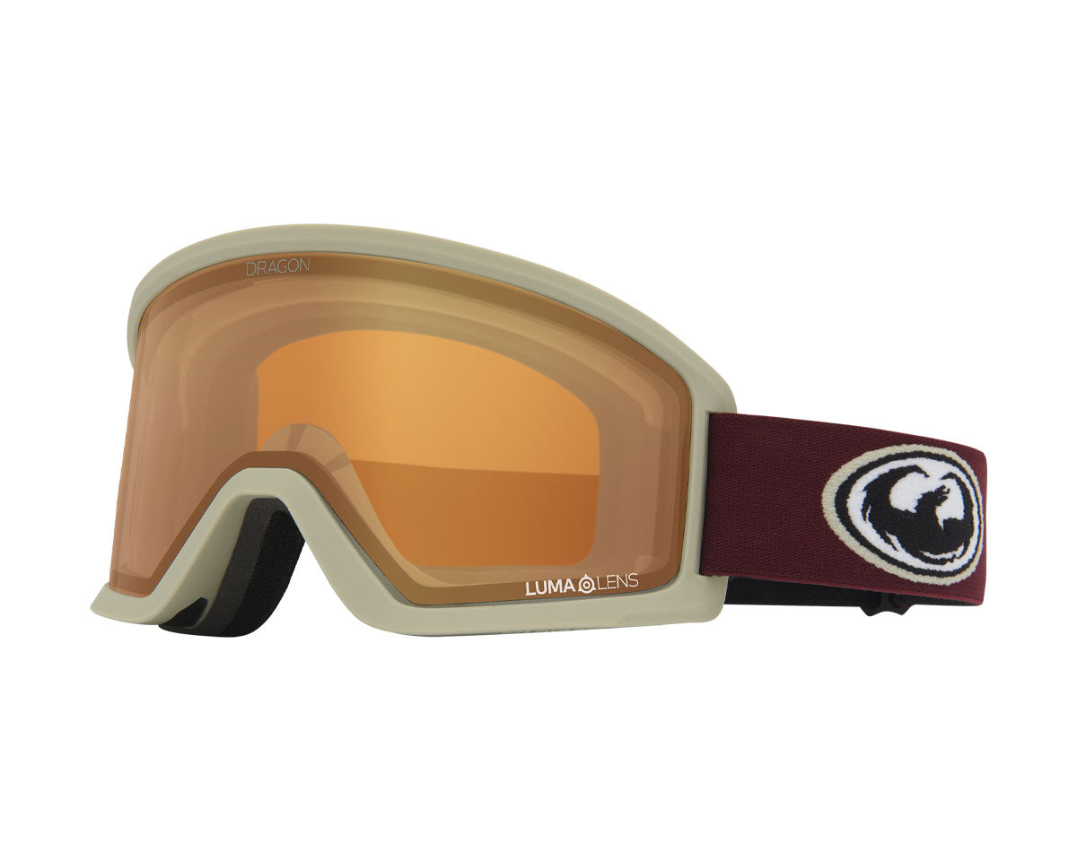 Dragon Dx3 Plus Otg Goggle Oldskool/Ll Silver Ion + Amber 2026