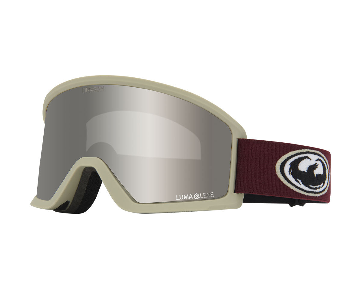Dragon Dx3 Plus Otg Goggle Oldskool/Ll Silver Ion + Amber 2026