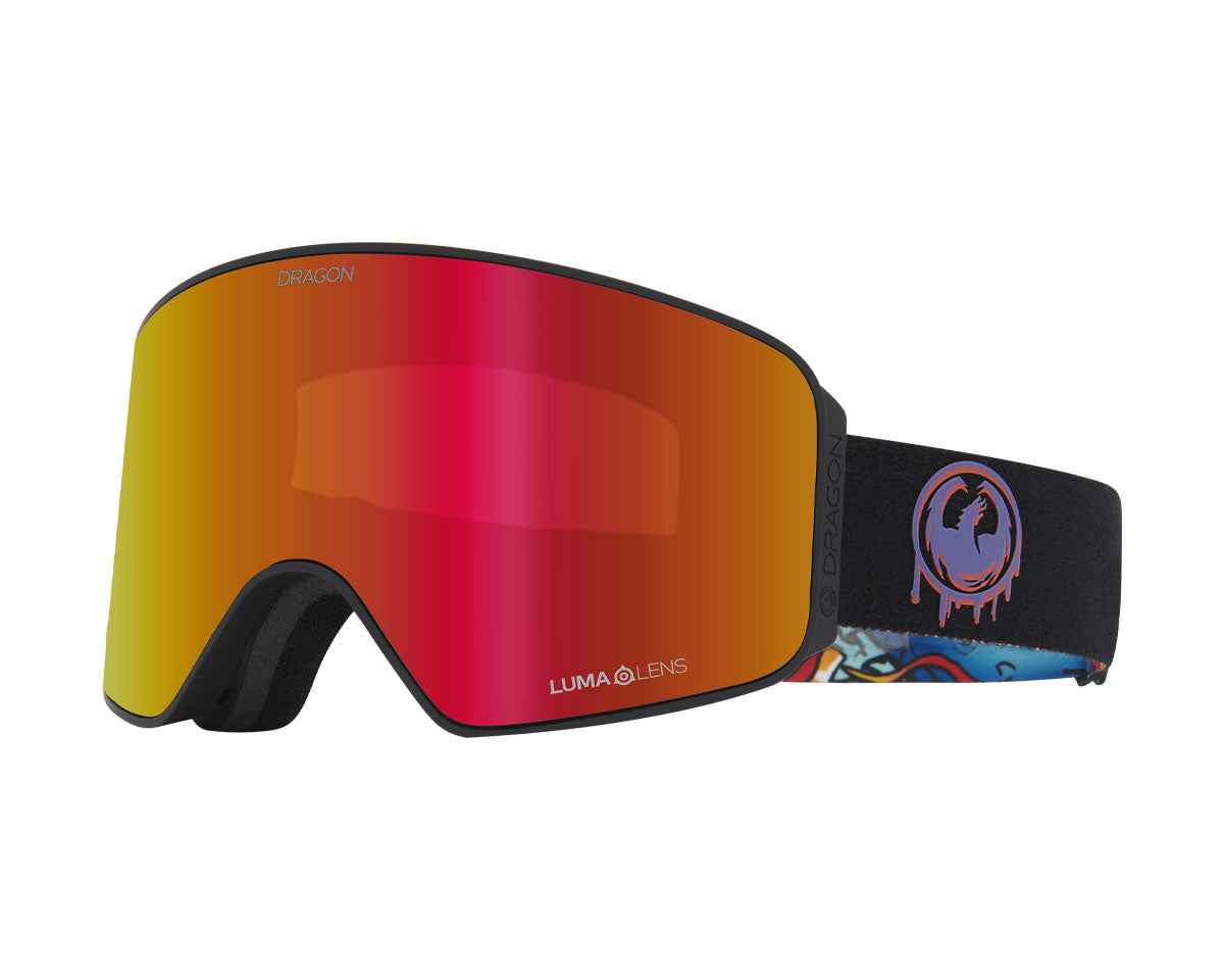 Dragon Nfx Mag Otg Goggle Rattled/Ll Red Ion + Amber 2026