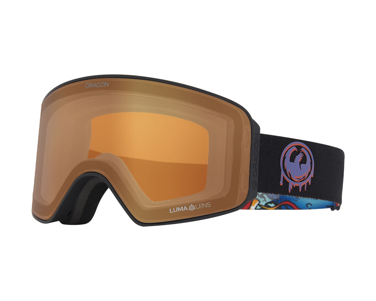 Dragon Nfx Mag Otg Goggle Rattled/Ll Red Ion + Amber 2026