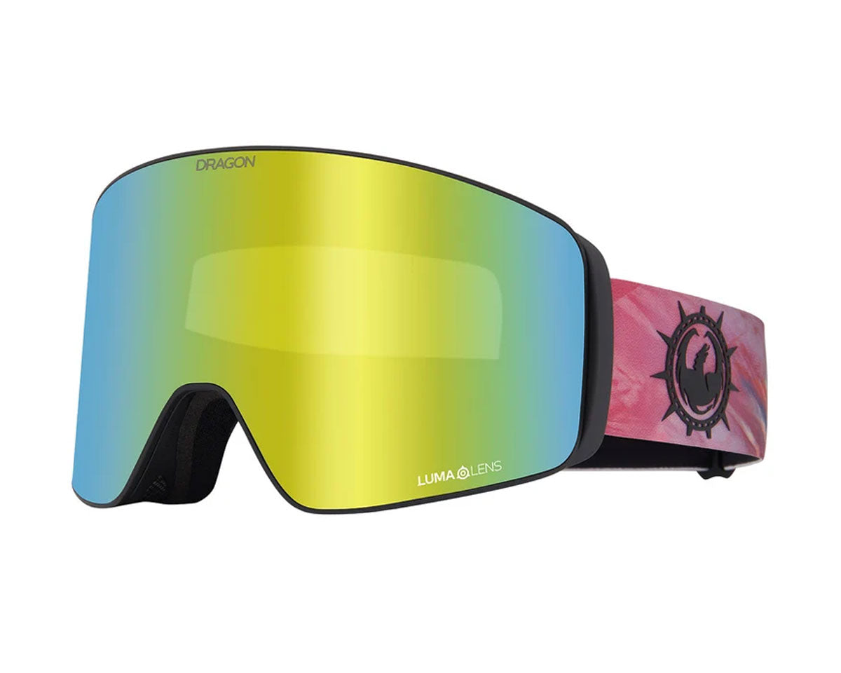 Dragon Slain Mag Cyl Goggle Burnout/Lumilens Gold Ion + Bonus Lens 2027