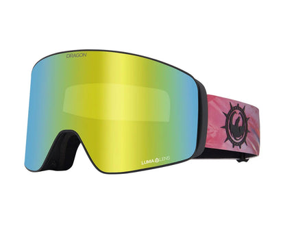 Dragon Slain Mag Cyl Goggle Burnout/Lumilens Gold Ion + Bonus Lens 2027