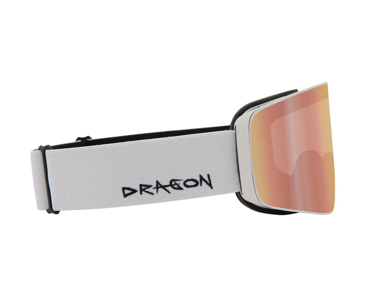 Dragon Slain Mag Cyl Goggle Offwhite/Lumilens Rose Gold Ion + Bonus Lens 2027