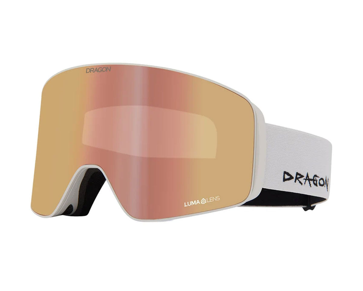 Dragon Slain Mag Cyl Goggle Offwhite/Lumilens Rose Gold Ion + Bonus Lens 2027