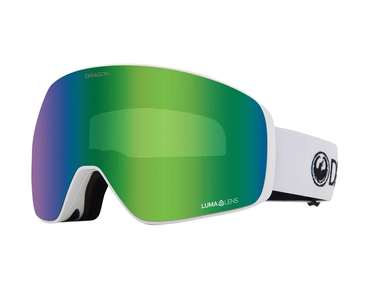 Dragon Slain Mag Tor Goggle White/Lumilens Green Ion + Bonus Lens 2027