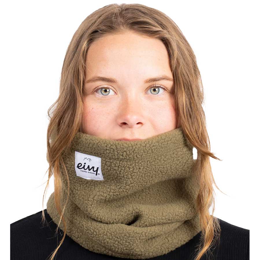 Eivy Beanie Sherpa Neckwarmer Olive 2026