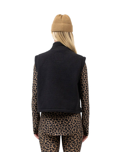 Eivy Women's Boxy Sherpa Vest Black 2026