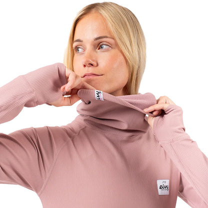 Eivy Women's Icecold Gaiter Rib Top Faded Woodrose 2026