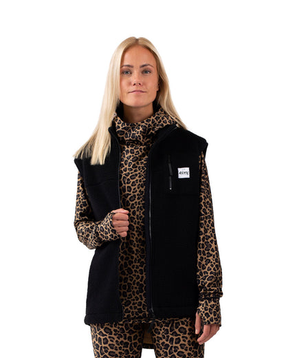 Eivy Women's Lumberjackie Sherpa Vest Black 2026