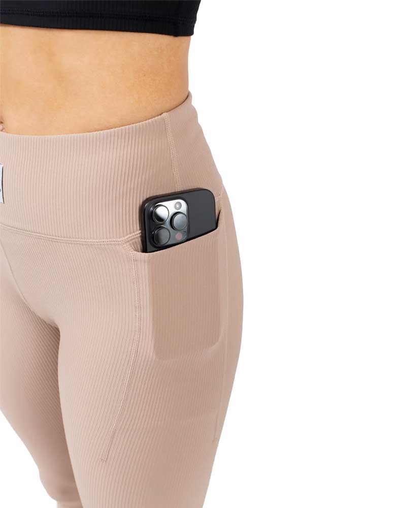 Eivy Women's Pocket Rib Tights Sand 2026