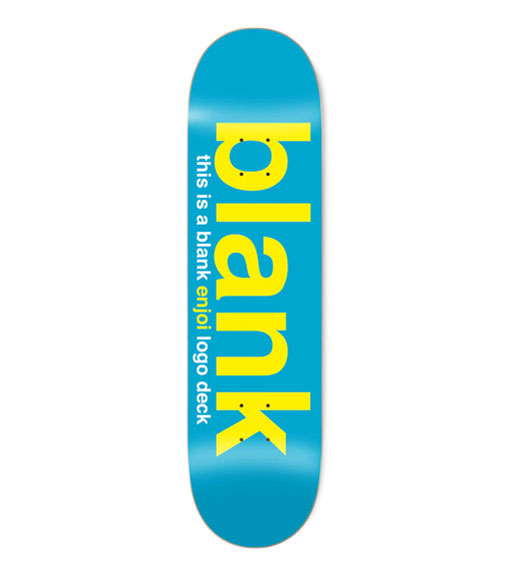 Enjoi Blank R7 Deck