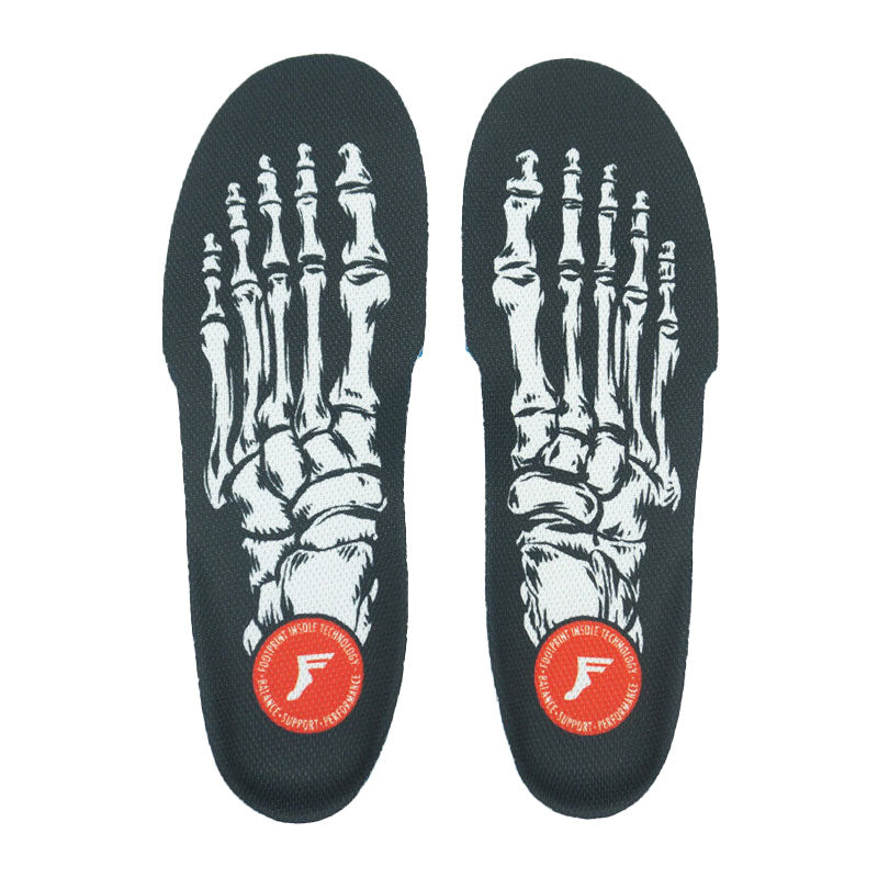 FP Insoles Kingfoam Orthotic Fluidx - Skeleton Black