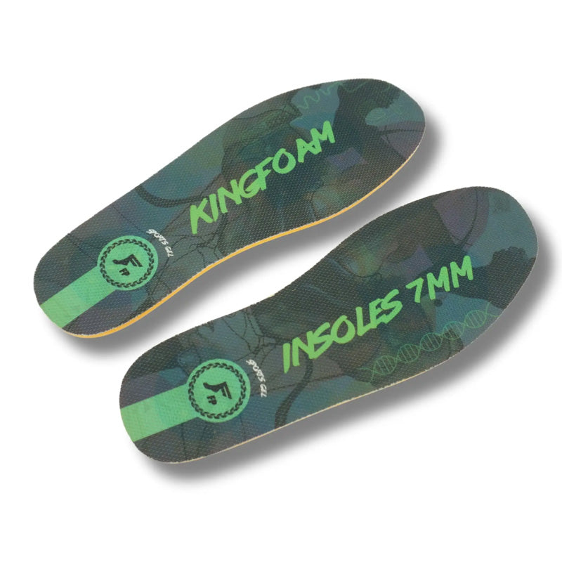 FP Kingfoam Orthotics Fluidx Insoles Black Camo Green
