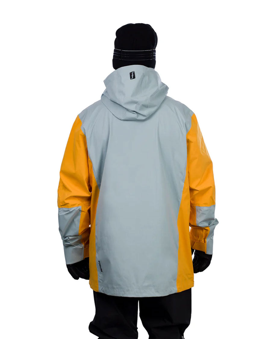 Forum Men's 3-Layer All Mountain Jacket Mist/Alpine Yellow