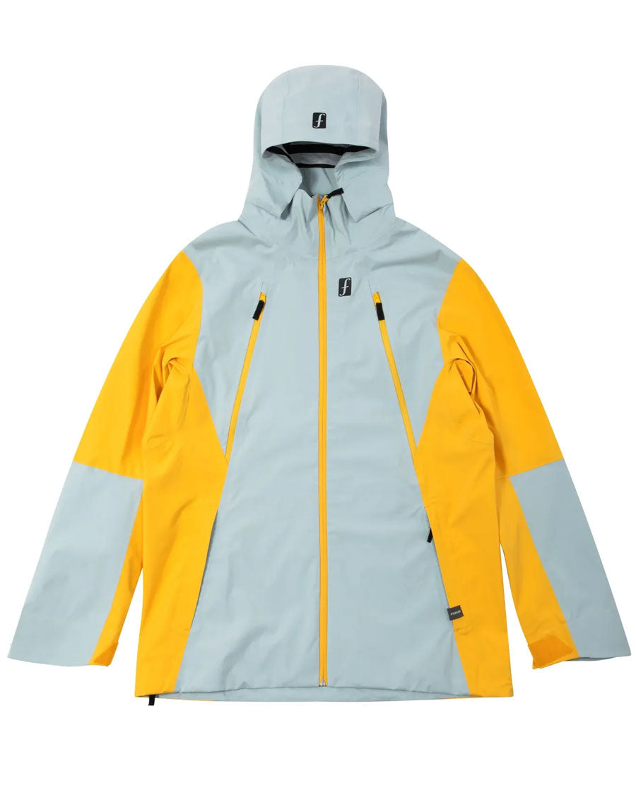 Forum Men's 3-Layer All Mountain Jacket Mist/Alpine Yellow