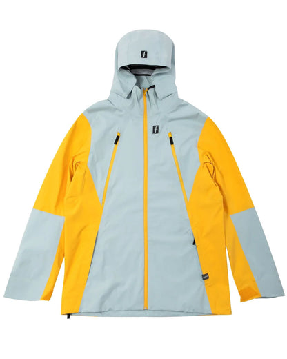Forum Men's 3-Layer All Mountain Jacket Mist/Alpine Yellow