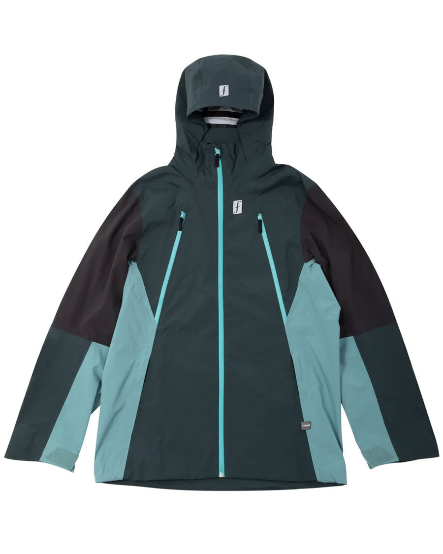 Forum Men's 3-Layer All-Mountain Jacket Deep Ocean/Marine/Black 2026